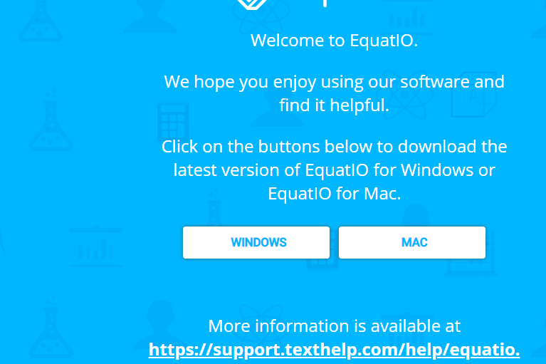 new page which allows you to download windows or mac